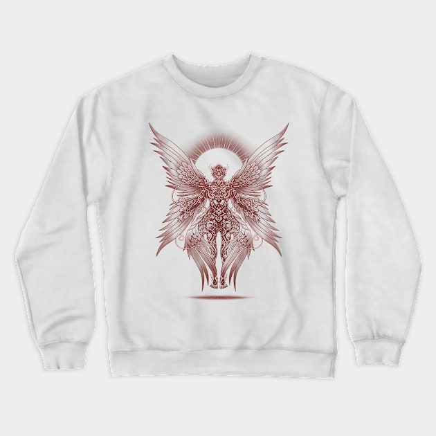 Angel Crewneck Sweatshirt by chuppy